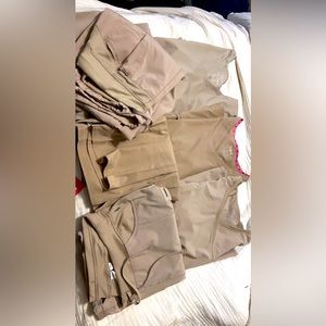 Kahki scrubs. Infinity, Cherokee, and Heartsoul.